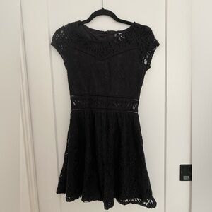 Black Lace Dress